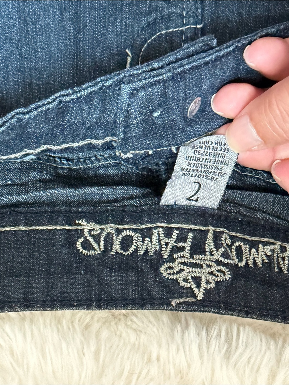 Y2k Denim Mini Skirt View 5